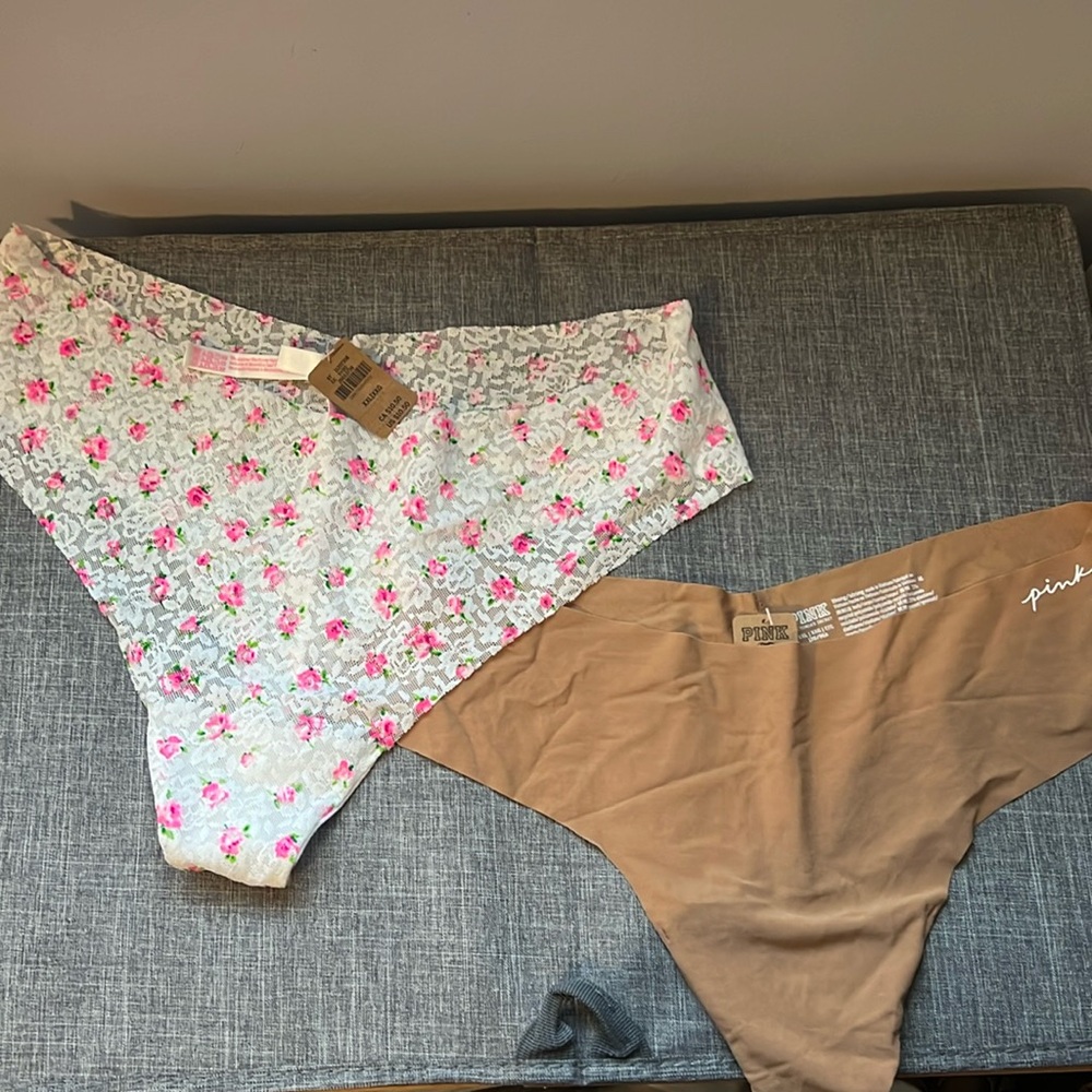 Pink Thong XXL Seamless Undies